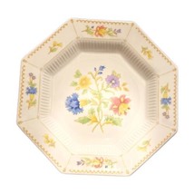 Nikko MAGENTA 4 Salad Plate 8 1/8”D Octagonal Floral Japan Classic Collection - £35.52 GBP