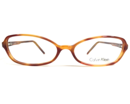 Calvin Klein Petite Eyeglasses Frames 760 088 Brown Havana Tortoise 50-1... - $55.89