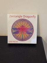 NEW SEALED Bgraamiens 1000 Piece Puzzle Zentangle Dragonfly - £11.85 GBP