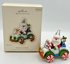 Hallmark Keepsake Christmas Tree Ornament Santa's Sweet Ride Candy Car 2007 U125 - £11.98 GBP