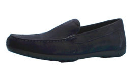 Geox  Men&#39;s Navy Blue Loafers Suede Shoes Size US12 .5 EU46 - £101.12 GBP