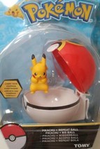 Pokemon Pikachu + Repeat Ball Tomy Clip n Carry - $11.85