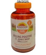 Sundown Feeling Positive St John’s Wort 150 Capsules Herbal Supplement 0... - €29,82 EUR