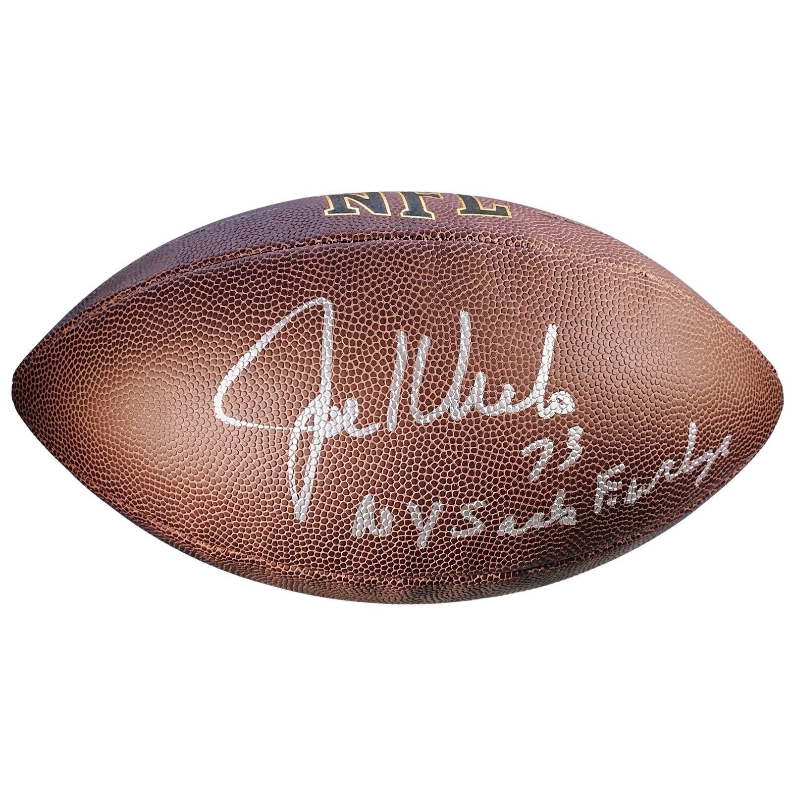 Primary image for Joe Klecko NY Jets NFL Signed Football New York Sack Exchange Proof Autograph