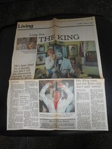 Rare Newspaper article Elvis Presley August 2,1987 San Jose Mercury News... - £11.86 GBP