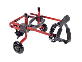 Pets and Wheels Dog Wheelchair - For XXS/XS Size Dog - Color Red 5-15 Lbs - £135.12 GBP