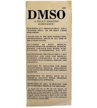 DMSO Medical Brochure 1961 Dimethyl Sulfoxide Antique Ephemera Medicine E46 - £23.50 GBP