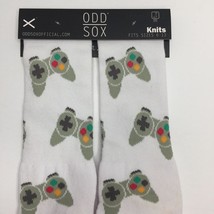 Odd Sox Mens Video Game Controller Novelty Crew Socks Console Sizes 6-13 - £11.73 GBP