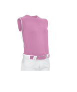 Champro Brand ~ Women&#39;s Size 2XL ~ Sleeveless ~ Fastpitch Jersey ~ Pink/... - $16.83