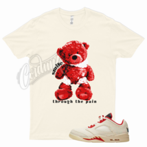 Cream &quot; SMILE PAIN &quot; T Shirt for J1 5 Low Chinese New Year CNY Sail Natural - £20.16 GBP+