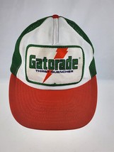 Vintage Gatorade large Patch trucker hat snap back Semco USA -no foam- - £50.05 GBP