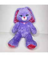 Sparkly Bunny Princess Plush Build A Bear Purple Pink BAB Stuffed Animal... - £11.67 GBP