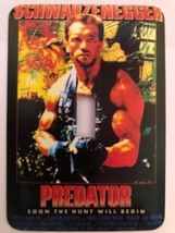 Predator Metal Switch Plate Movies - $9.25