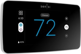 Sensi Touch 2 Smart Thermostat With Touchscreen Color Display,, Wire Required - $244.99