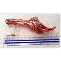 Beautiful Multi-colored Art Glass Slipper / Shoe - £6.29 GBP