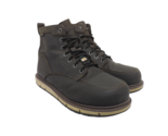 Keen Men&#39;s 6&quot; San Jose Alum. Toe WP Work Boots 1023250D Brown/Black Size... - £101.62 GBP