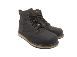 Keen Men&#39;s 6&quot; San Jose Alum. Toe WP Work Boots 1023250D Brown/Black Size 10.5D - £102.50 GBP