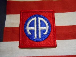 US ARMY VIETNAM ERA 82ND AIRBORNE DIVISION SSI COLOR PATCH NO TAB - £5.60 GBP