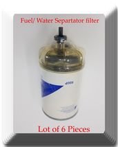 Lot of 6 Fuel/Water Separator Filter R90P Fits: Caterpillar Cummins Isuzu Scania - £104.60 GBP