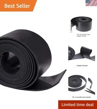 Rubber Gasket Sheet Material 1/8 .125 Inch T X 3 inch W X 10 Feet, for S... - $48.85