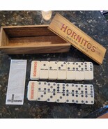 Hornitos Nuestro Tequila Double Six Dominoes Set by Sauza NEW in Wood Case - $472.26 MXN