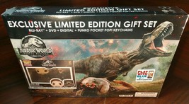 Jurassic World Fallen Kingdom(Bluray+Dvd+Digial+Funko Pocket Pop Keychain)New - £38.36 GBP