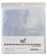 CheckOutStore Clear Plastic OPP for 12&quot; LP Vinyl Record Album Covers (Ou... - €20,14 EUR+