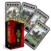 The Vlad Dracula Tarot 78-Card Tarot Deck New Sealed - $25.21