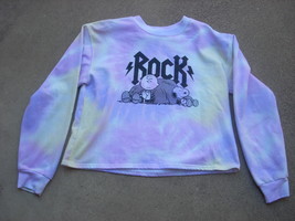 Peanuts sweatshirt tye dyed nwot charlie and snoopy by a rock size Large - £14.38 GBP