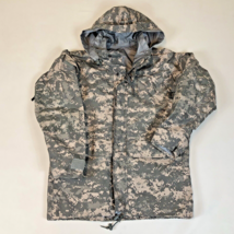 U.S. Military Universal Camouflage Parka Cold Weather Hooded Jacket Smal... - $49.49