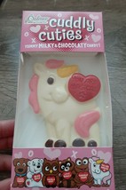 Palmer Cuddly Cuties Unicorn White Chocolate Valentines Day Candy Figure... - $9.78