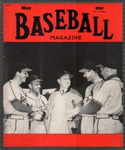 Baseball Magazine 5/1950-Stan Musial-Enos Slaughter-MLB-pix-info-FN - £76.17 GBP