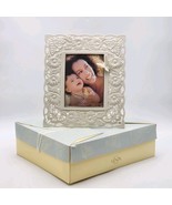 Lenox Butterflies and Lace Porcelain Picture Frame 5x7 Ivory Floral Desi... - $2,383.47 MXN