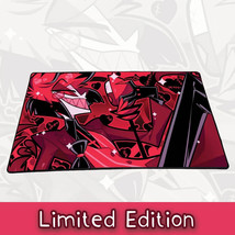 Helluva Boss Pin-Up Alastor Valentine&#39;s 2024 Limited Edition Playmat - £117.98 GBP