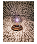 Roundlight copper table lamp, Moroccan decor, Handcrafted lamp - $130.00