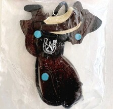 Ornament Western Saddle New Sealed Gift Corral Equestrian Vintage NOS E18 - €21,46 EUR Ornament Western Saddle New Sealed Gift Corral Equestrian Vintage NOS E18 - €21,46 EUR