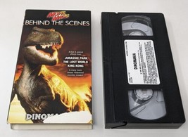 Movie Magic Behind the Scenes Dinomania Documentary VHS Tape Jurassic Park - £23.45 GBP