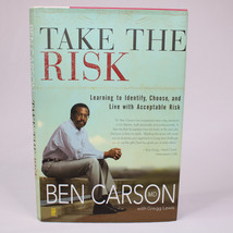 Signed Take The Risk By Ben Carson With Gregg Lewis 2008 Hardcover Book With DJ - $24.00