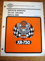1978 1979 1980 Harley-Davidson XR-750 Racing Service Shop Repair Manual NOS - $123.75