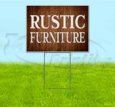 Rustic Furniture 18x24 Yard Sign With Stake Corrugated Bandit Usa Business Sale - £22.45 GBP+