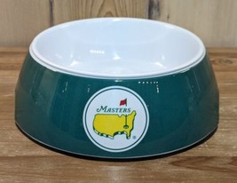 Masters Golf LOGO Dog Cat Pet Food Water Bowl Augusta National NEW - £36.78 GBP
