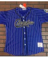CRENSHAW Victory Lap Blue Pinstripe Headgear Classics Baseball Jersey ~N... - $80.00