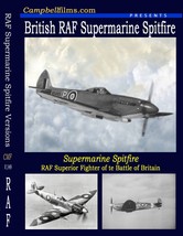 Supermarine Spitfire films British RAF WW2 Battle of Britain Malta Europ... - £14.00 GBP