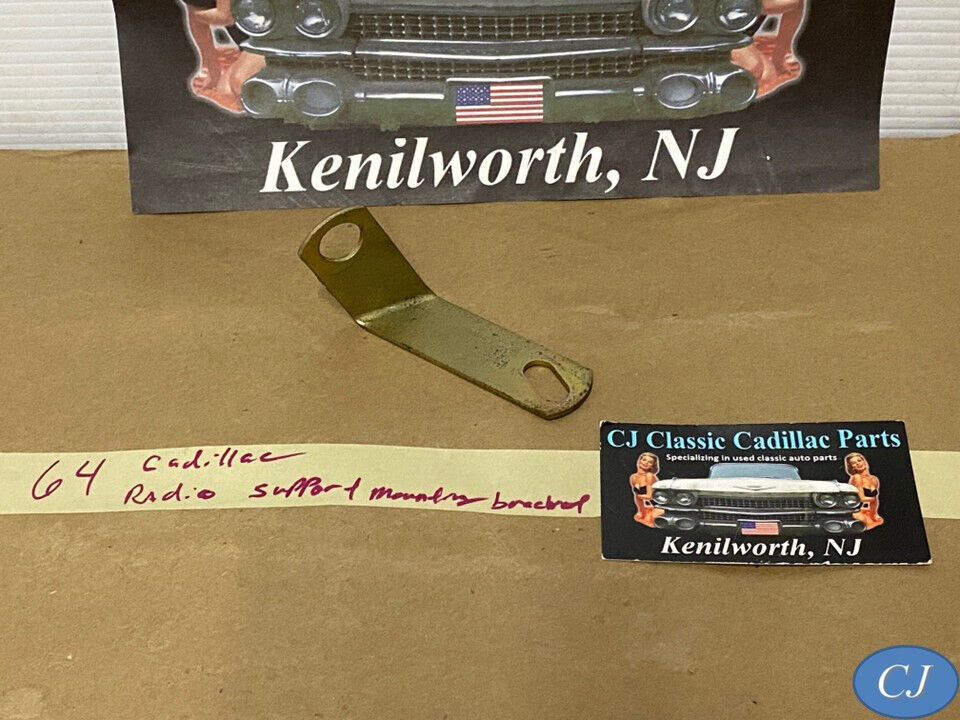 OEM 64 Cadillac  DASH RADIO SUPPORT MOUNTING BRACKET - $24.74