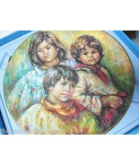 Royal Doulton collector plate &quot;Village Children&quot; by Lisette De Winne, ne... - $61.12 CAD