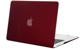 Laptop Plastic Hard Case Shell Cover Apple MacBook Air 13 A1466 A1369 Wine Red - £12.65 GBP