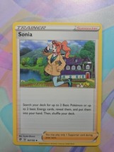 Pokemon TCG Rebel Clash | Trainer Card Sonia 167/192 Uncommon - $0.99