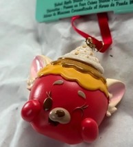 Disney Parks Turning Red Panda Mei Baked Apple Brulee Munchling Ornament - $36.99