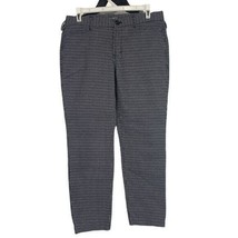 GAP Women&#39;s Khaki&#39;s Slim City Navy Print Pant Size 4 Regular - $24.31