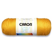 Caron Simply Soft Yarn, Gold - £11.73 GBP